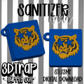 Tiger Hand Sanitizer Holder STL & 3MF Digital File