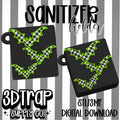 Checker Bat  Scent Theory Hand Sanitizer Holder STL & 3MF Digital File