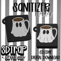 Ghost Coffee Mug Scent Theory Hand Sanitizer Holder STL & 3MF Digital File