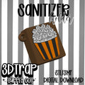 Ghost Popcorn Scent Theory Hand Sanitizer Holder STL & 3MF Digital File
