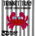 Crab Trinket Tray STL/3MF