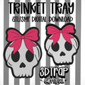 Skull Trinket Tray STL/3MF