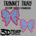 90's Bow   Trinket Tray STL/3MF