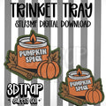 Pumpkin Spice Trinket Tray STL/3MF