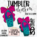 Trendy Blue Drink Charm STL/3MF
