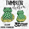 Checker Frog Tumbler Charm STL/3MF