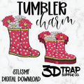 Rain boot Tumbler Charm STL/3MF