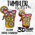Lemonade Tumbler Charm STL/3MF