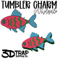 Neon Fish Tumbler Charm Wholesale
