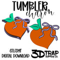 Peach Tumbler Charm STL/3MF