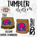 TB Bag Tumbler Charm STL/3MF
