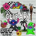 Spooky Island Clipart