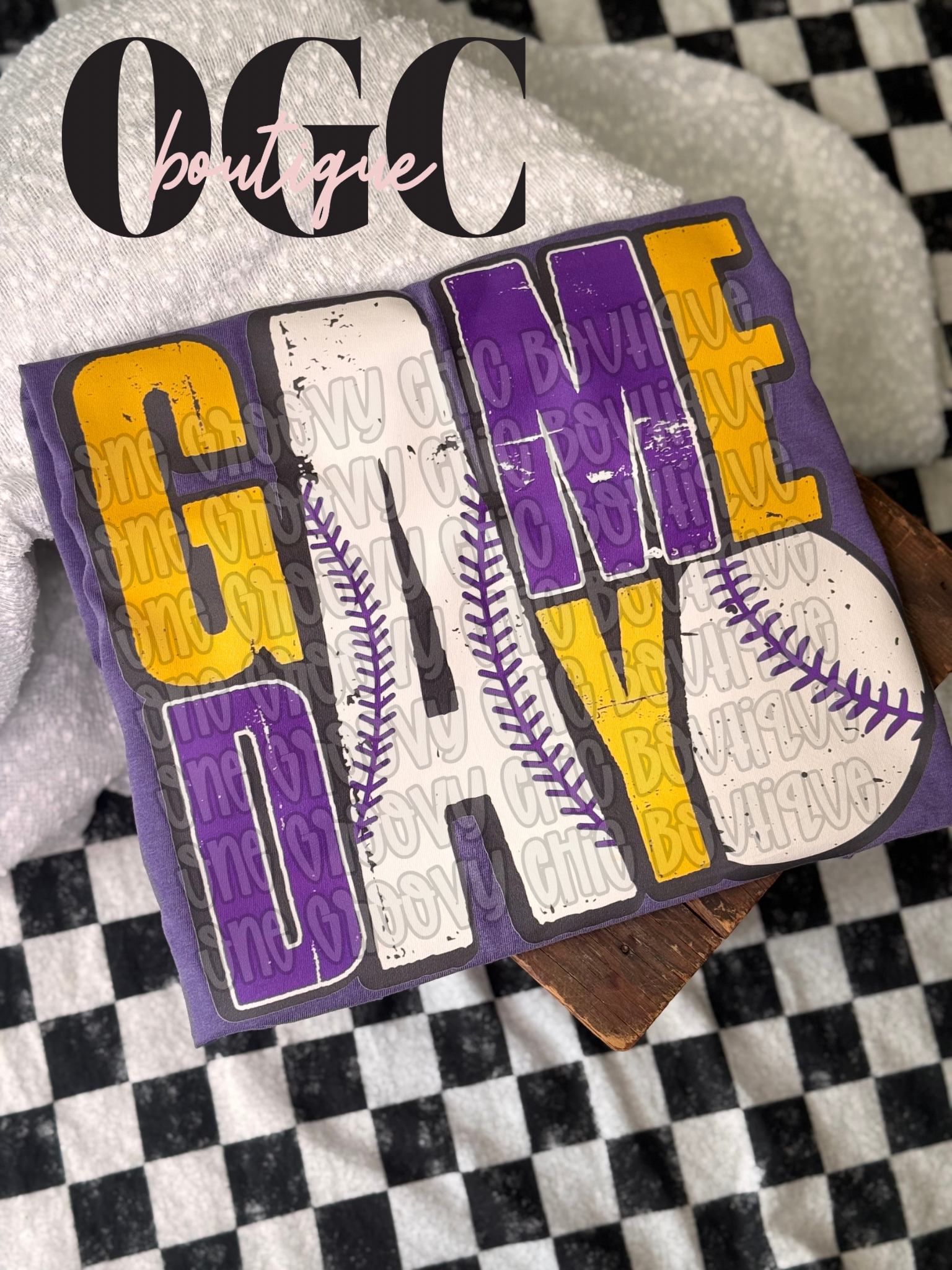 Game Day Comfort colors T-shirt