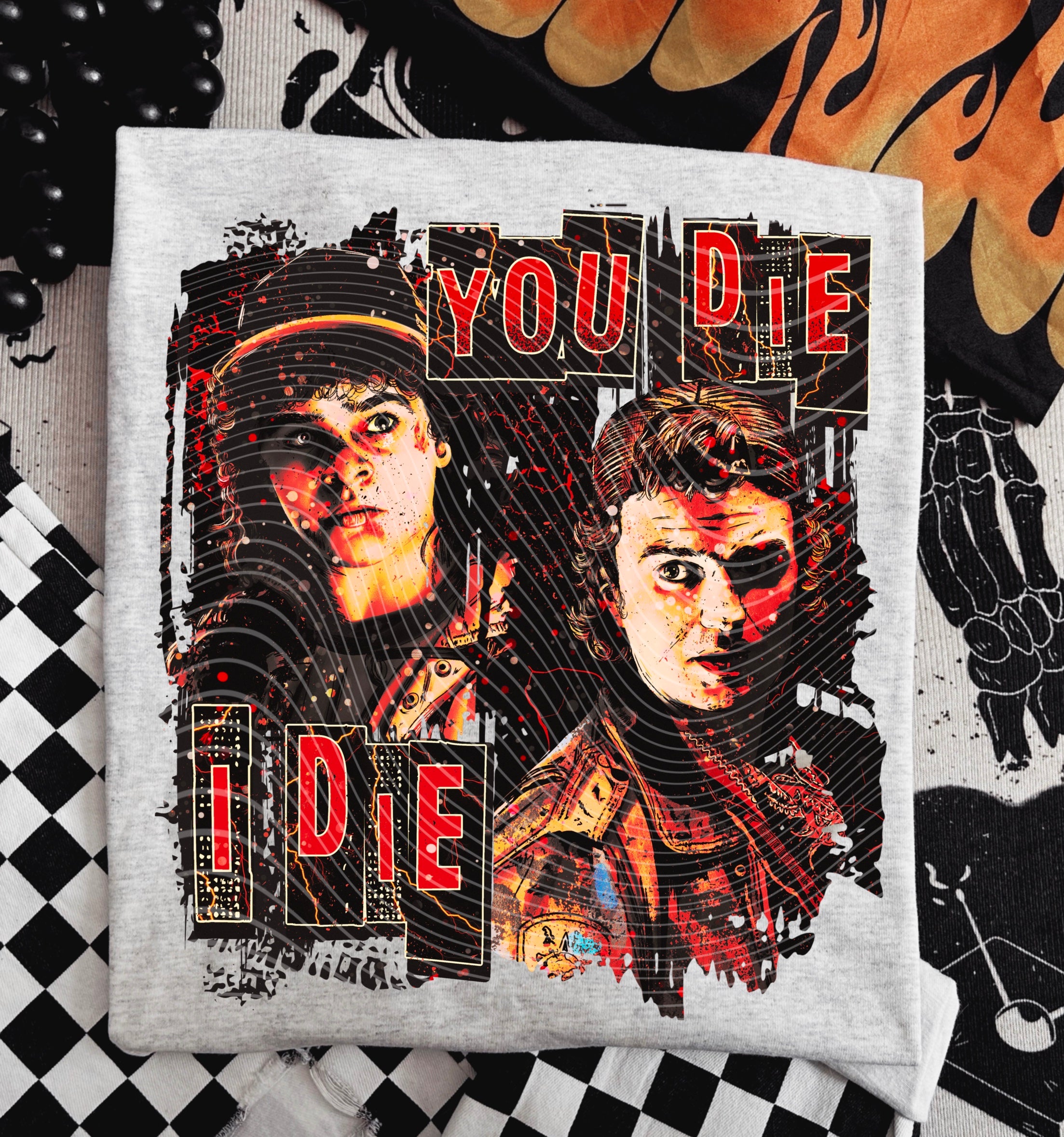 ST  You Die I die Graphic T Shirt Unisex | Soft Style Tee | Trendy Casual Everyday Shirt