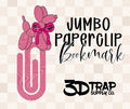 Balloon Dog   Jumbo Paperclip Bookmark – 3D Printed